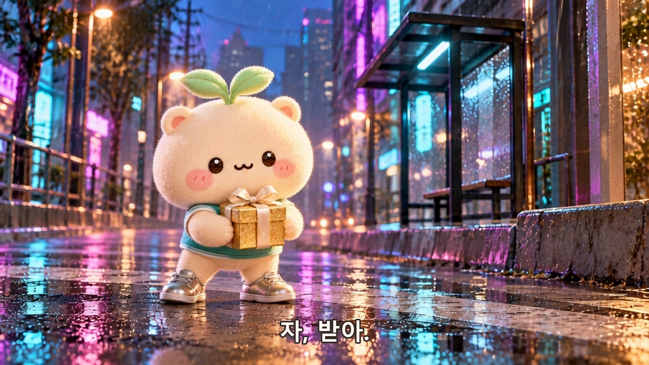 새싹 모찌 캐릭터