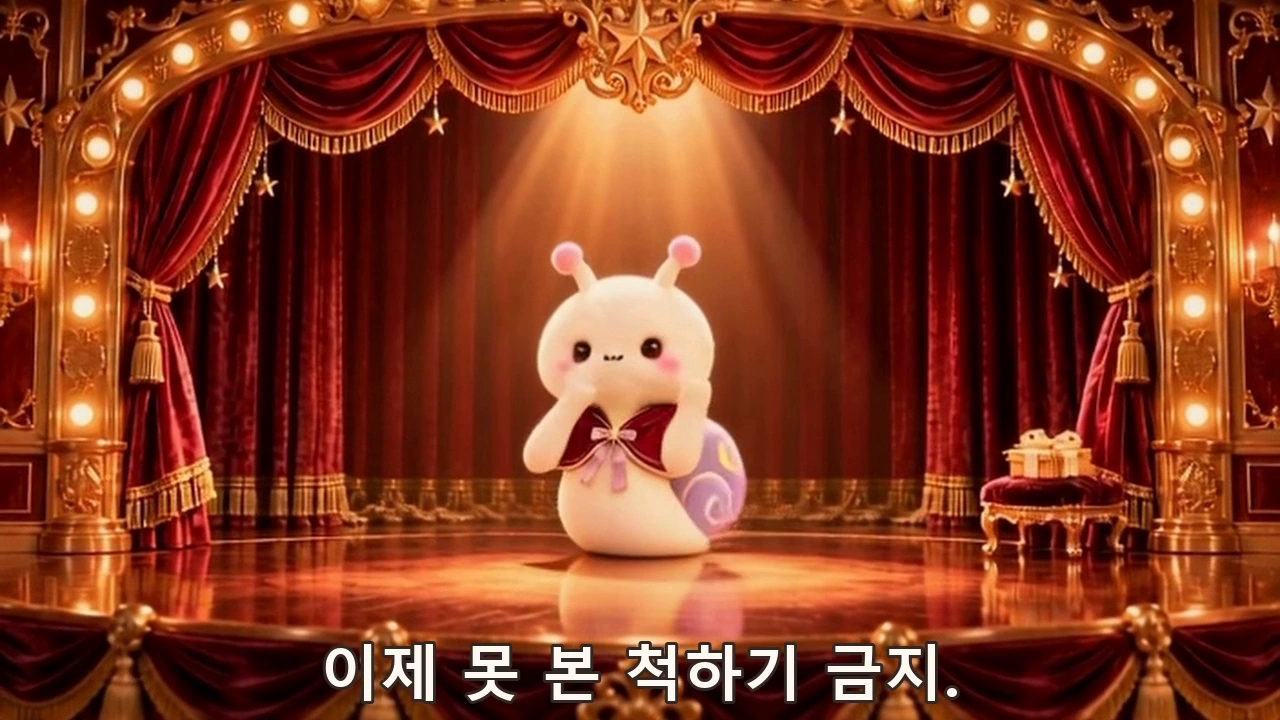 달집 아기 달팽이 캐릭터