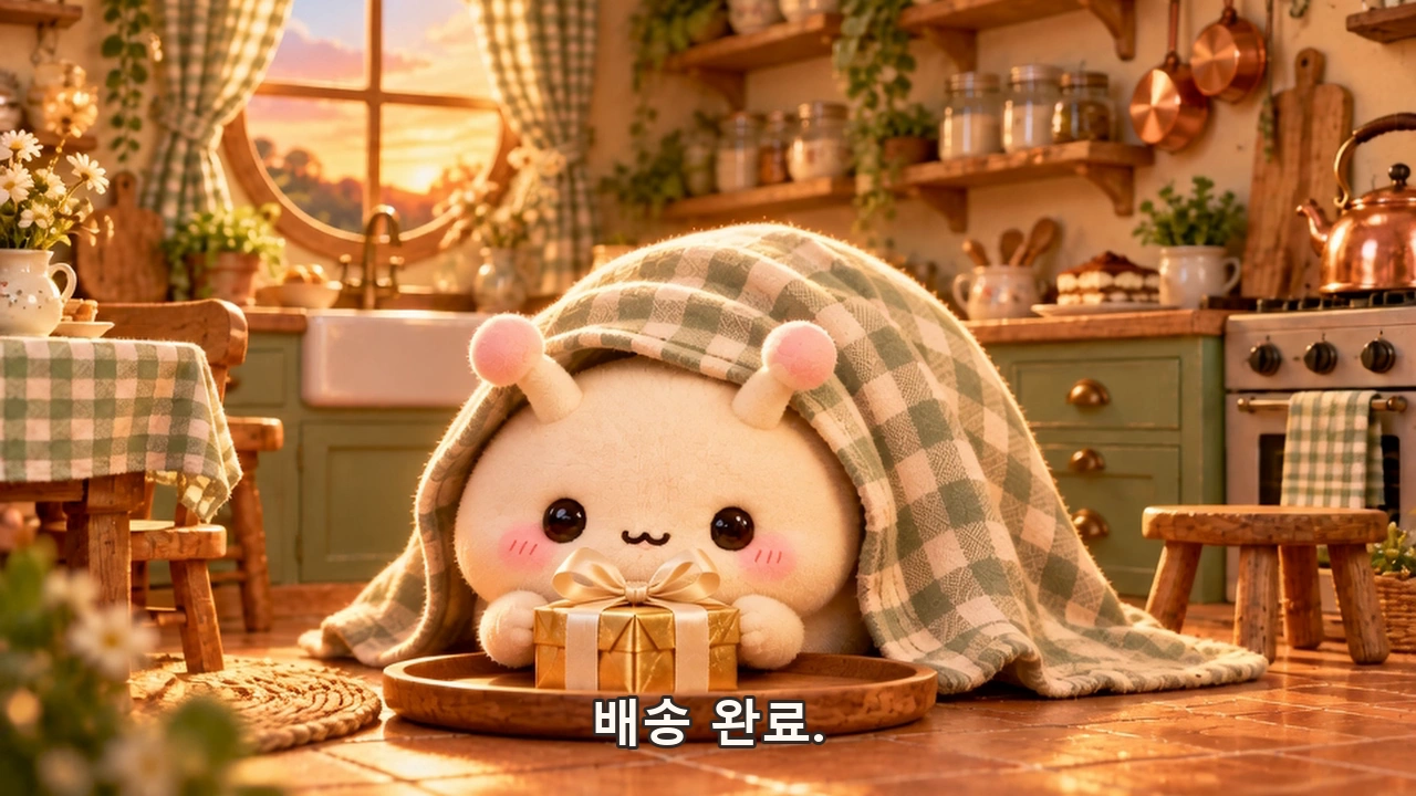 달집 아기 달팽이 캐릭터